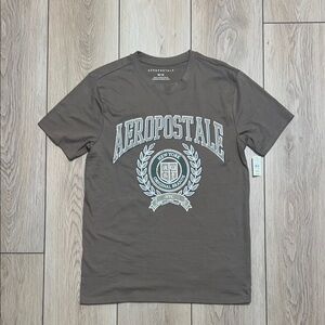 🛍️ 3 for $20 🛍️ - Aeropostale Brown Short Sleeve Tee - NWT